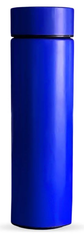Termo Led 500ml Acero Inoxidable Pantalla Azul img #1