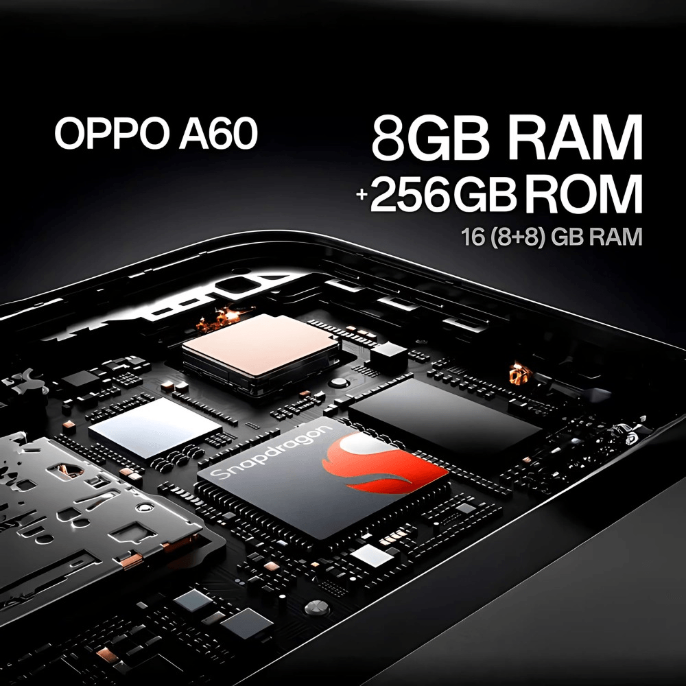 Celular Oppo A60 256GB 8 GB RAM Doble SIM + Obsequio Smartwatch Mobulaa Original img #8