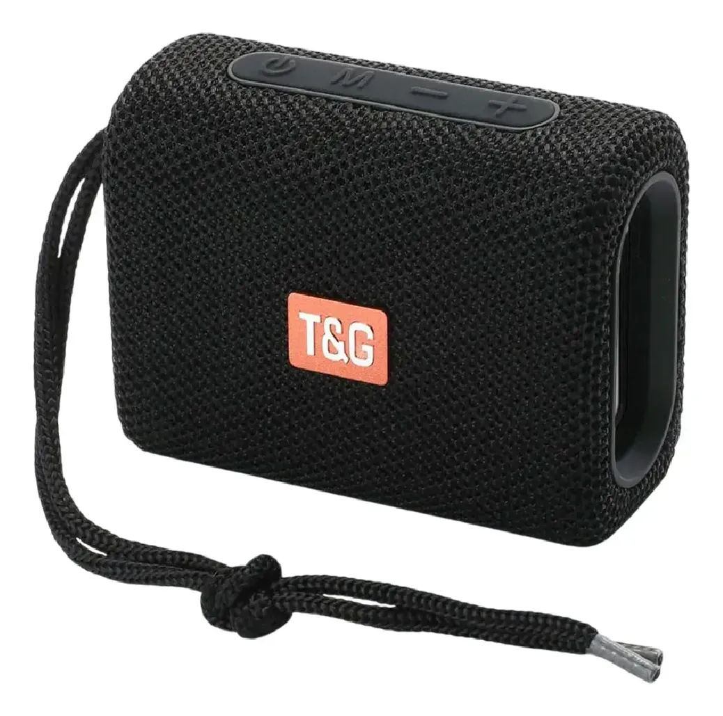 Mini Parlante Bluetooth Negro Tws Impermeable Mp3 Negro img #1
