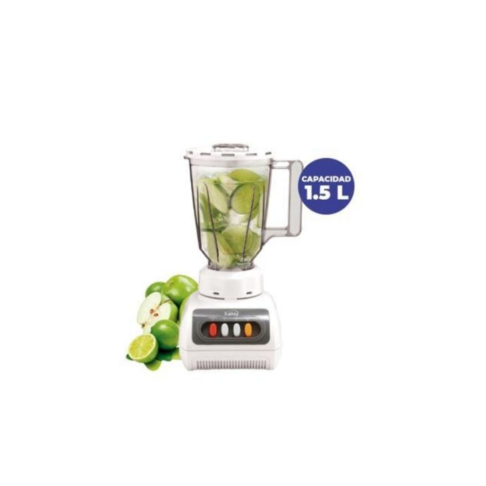 Licuadora Kalley 1.5L 4 Velocidades Vaso Resistente Potente Hogar Cocina img #3