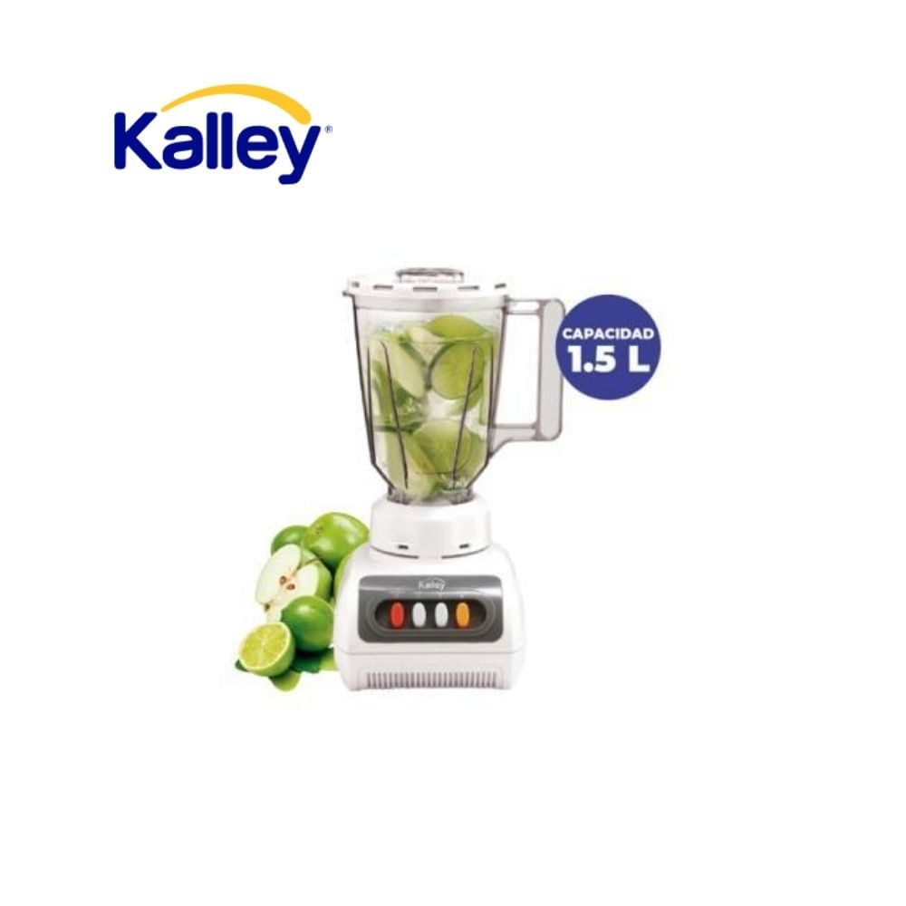 Licuadora Kalley 1.5L 4 Velocidades Vaso Resistente Potente Hogar Cocina img #1
