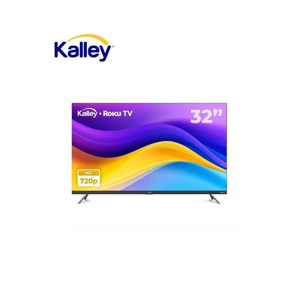 Televisor Kalley 32″ Smart Roku TV HD 720p WiFi HDMI Netflix YouTube img #1