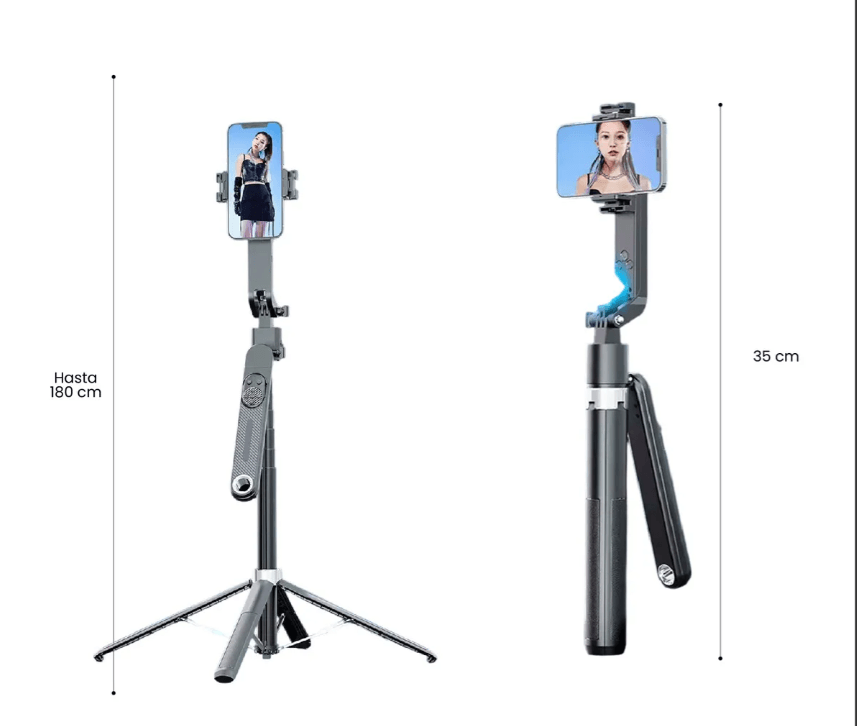 Inicio / Accesorios para Vehículos / Acc. para Carros y Camionetas / Accesorios de Interior / Otros / Tecnología Selfie Stick Trípode Con Inteligenci img #5