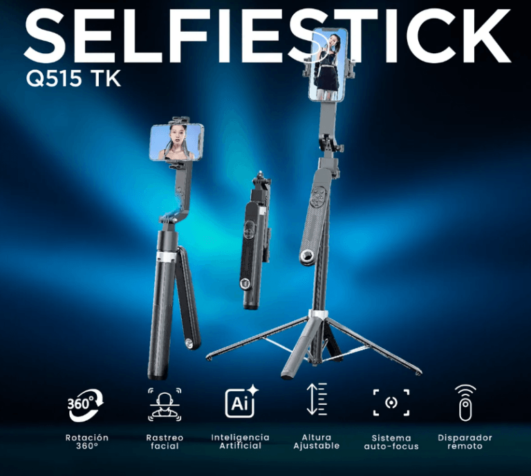 Inicio / Accesorios para Vehículos / Acc. para Carros y Camionetas / Accesorios de Interior / Otros / Tecnología Selfie Stick Trípode Con Inteligenci img #3