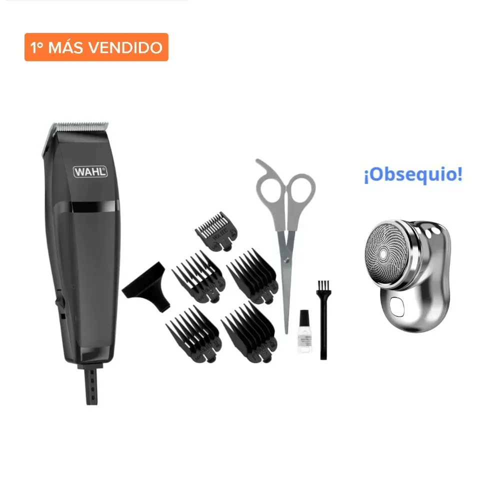 Maquina De Peluquería Personal Profesional  Wahl Color Negro 110V Obsequio img #1