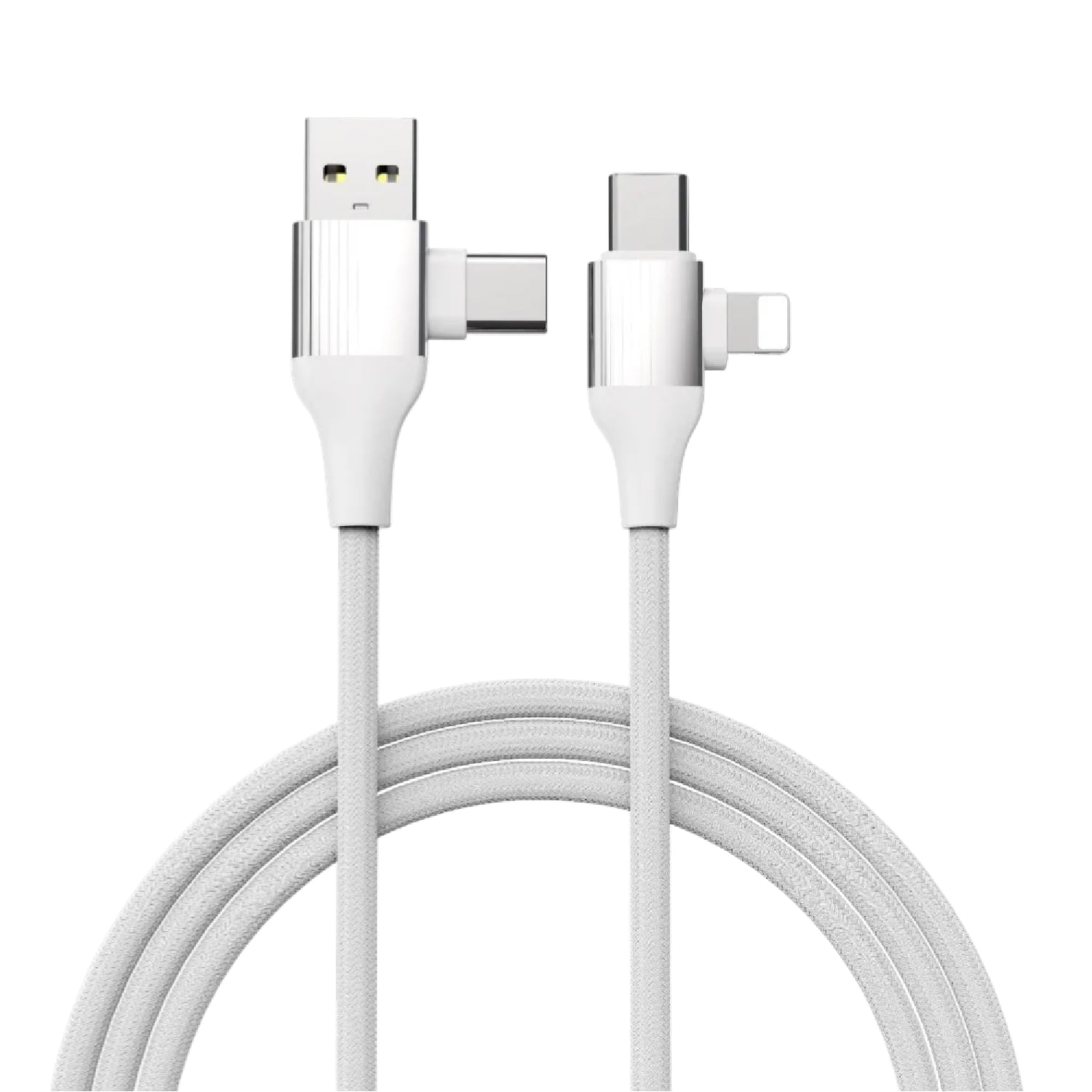Cable De Carga Universal 4 En 1 Carga Rápida 60w USB Tipo C Multicargador img #4