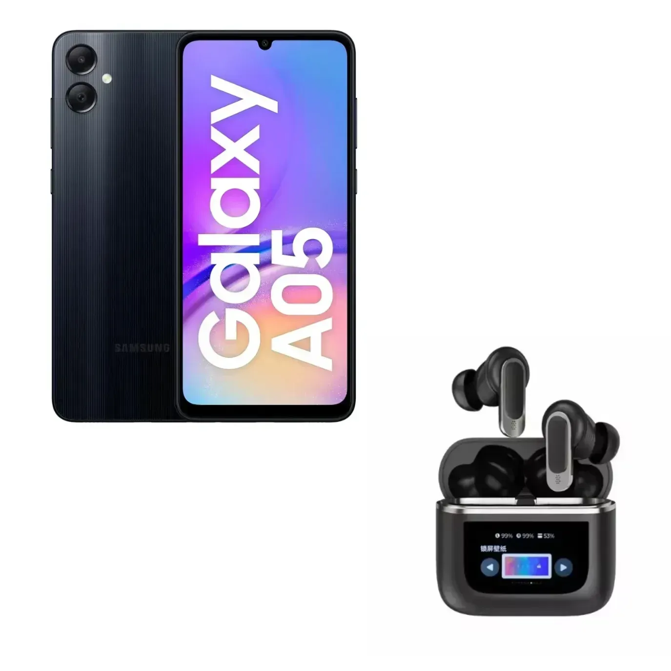 Celular Samsung A05 64GB Con Audífonos JBL Pro Tour 1.1 Re img #1