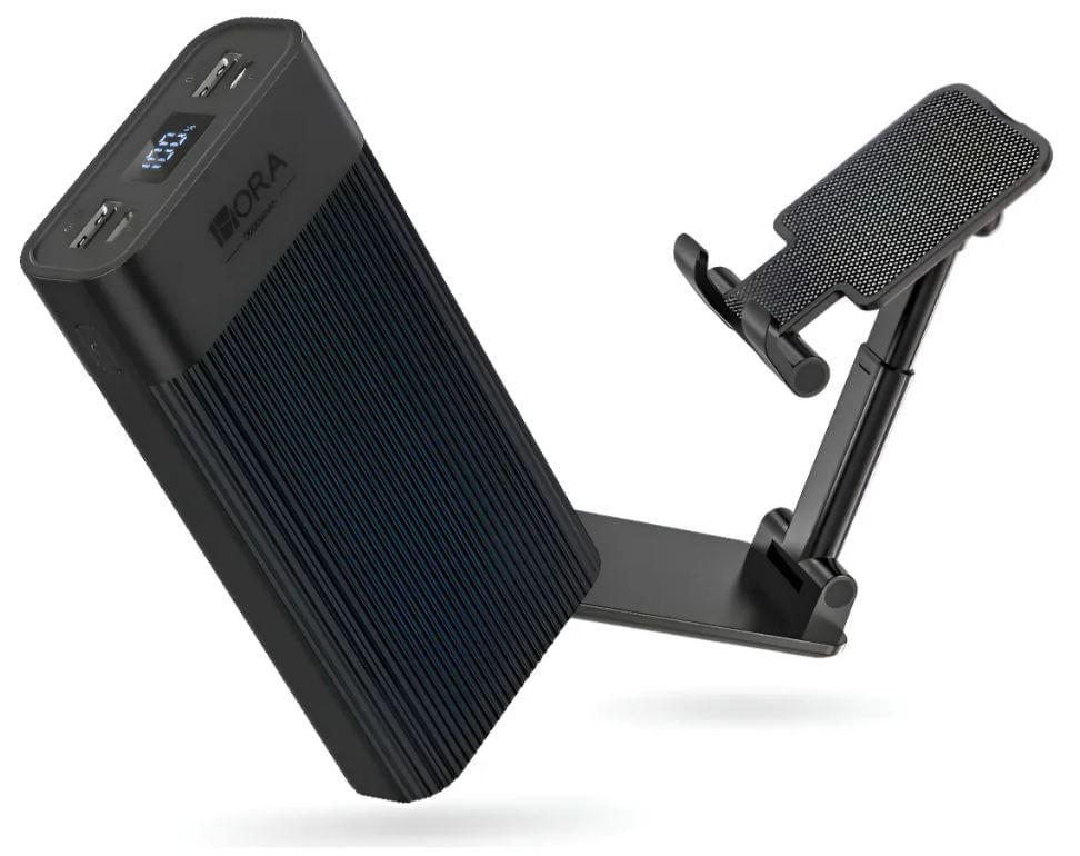 Powerbank 20000mah Digital Con Soporte Celular Plegable Innovo Portátil img #1