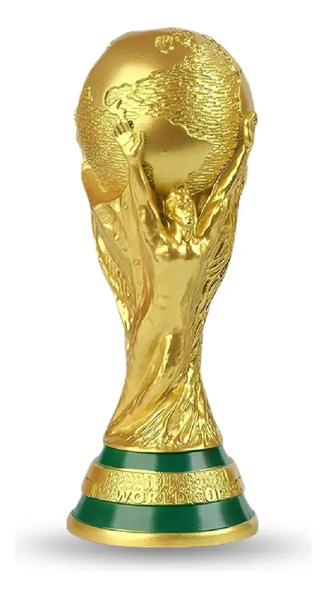 Alcancía Trofeo Copa Del Mundo 30cm Mundial Dorado Mundial Dorado img #1