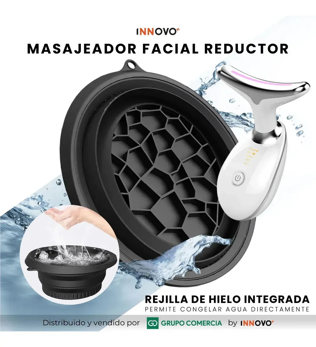 Sistema De Crioterapia Masajeador Efecto Lifting Mixta Mixta img #5