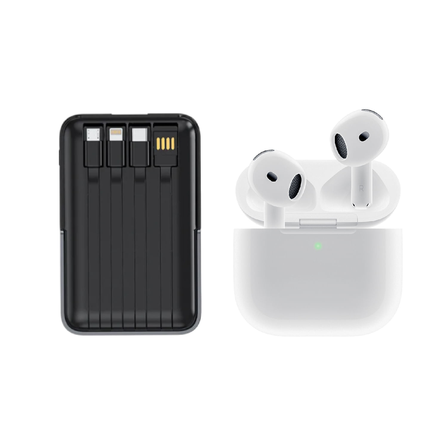 Powerbank Para Iphone Mag Safe 22.5W Carga Rapida + Audífonos Air Pod Tercera img #4