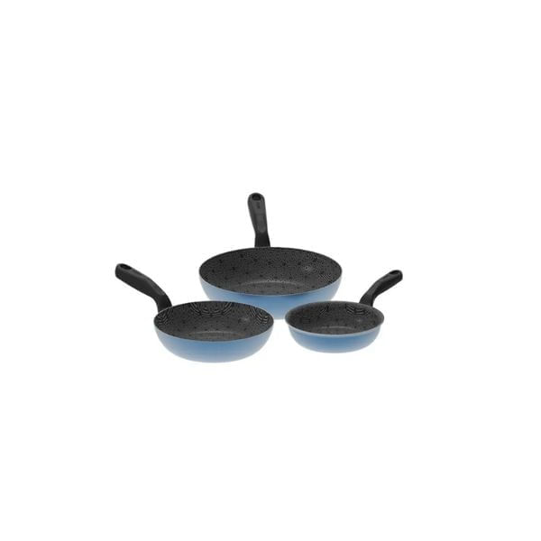 Set 3 Sartenes IMUSA Antiadherentes con Indicador de Calor Resistentes img #2