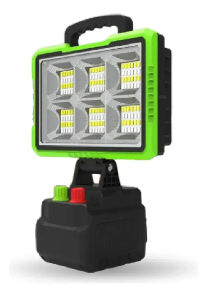 Linterna Reflector Interior Exterior Solar Led 350w Power Bank 14000mah Y Usb-c Led img #1