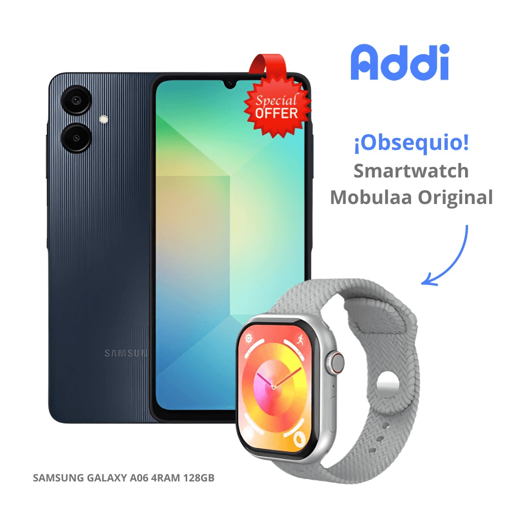 Celular Samsung Galaxy A06 4RAM 128GB + Obsequio Smartwatch Mobulaa Original img #1