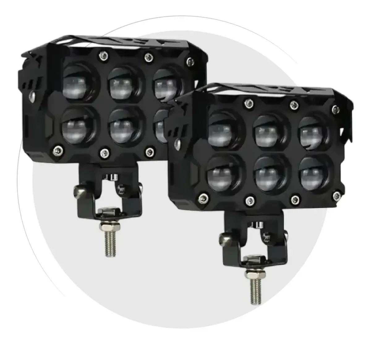 Par Exploradoras Led 20.000 Lm Reales Dual Color Moto/carro img #6