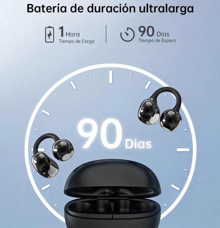 Auriculares Inalámbricos Con Clip Para La Oreja G-tide Clip1 Color Negro img #5
