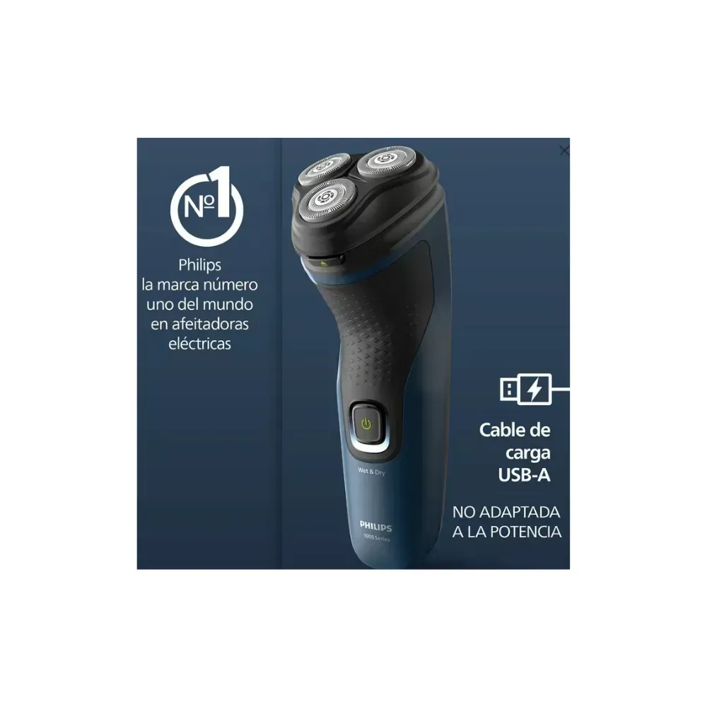 Afeitadora Electrica Serie 1000 Wet &amp; Dry Philips S1151 Original img #3