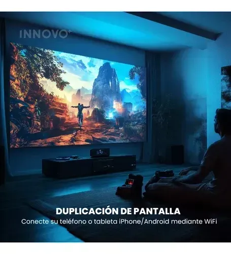 Proyector Android Con Apps 4k Magic Pro Hy320 Pro img #2