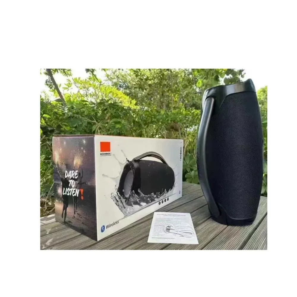 Parlante BOOM BOX 3 Bluetooth Tws Negro img #4