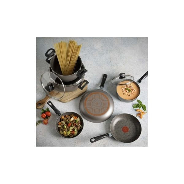 Batería de Cocina Imusa 9 Piezas Antiadherente Ollas y Sartenes con Tapas img #5