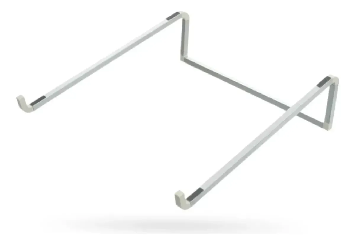 Soporte Base Para Portátil Ergonómico Aluminio Reforzado 20kg img #1