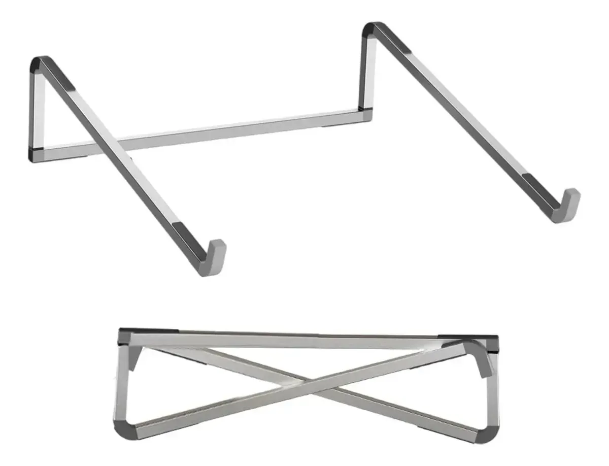 Soporte Base Para Portátil Ergonómico Aluminio Reforzado 20kg img #7