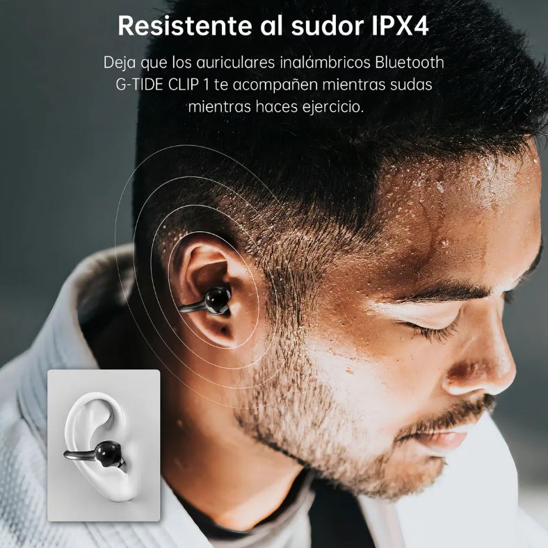 Auriculares Inalámbricos Con Clip Para La Oreja G-tide Clip - Violeta img #3