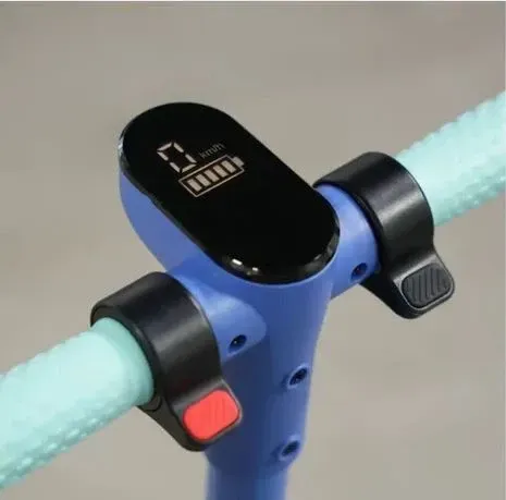 Patineta Eléctrica Plegable Infantil Suspensión Y Frenos Seguros Azul Beston Azul img #3