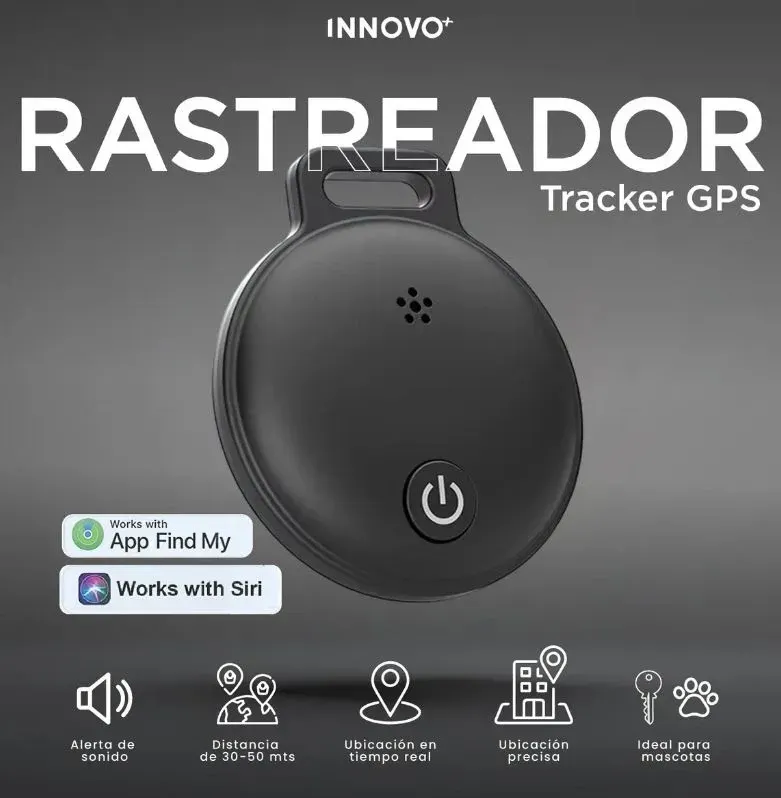 Gps Compatible Con Apple Find My Certificado Localizador Batería 365 Días Negro img #4