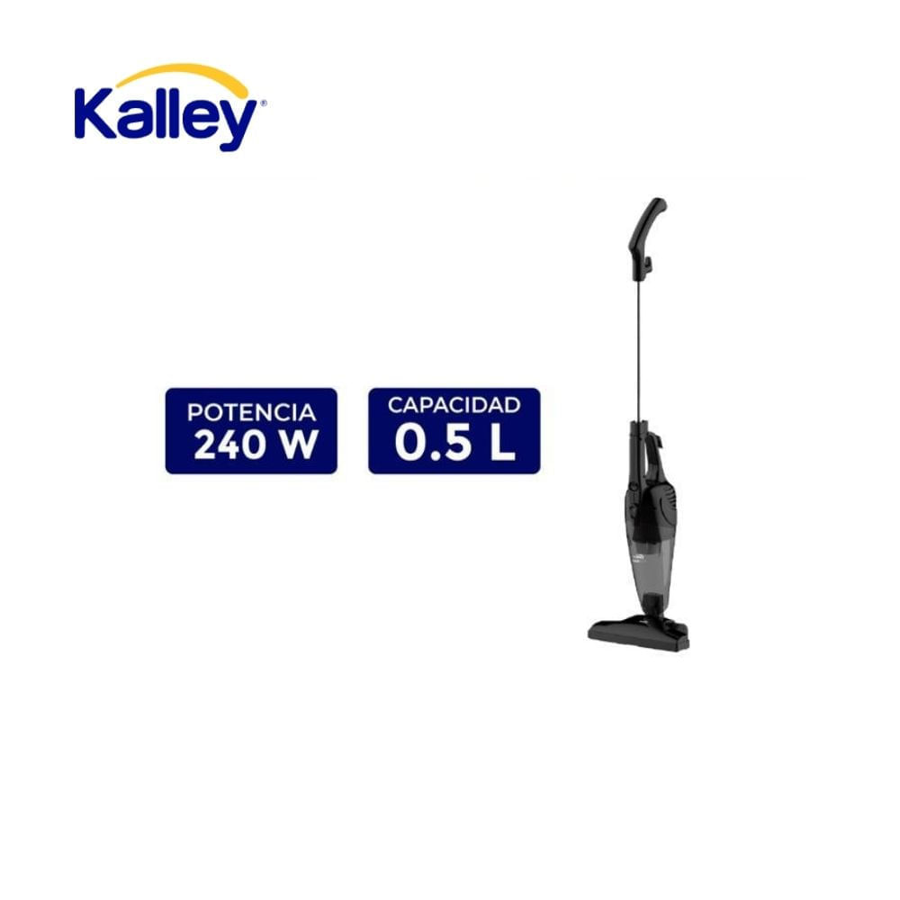 Aspiradora Vertical Kalley 2 en 1 240W sin Bolsa Hogar Potente y Compacta img #1