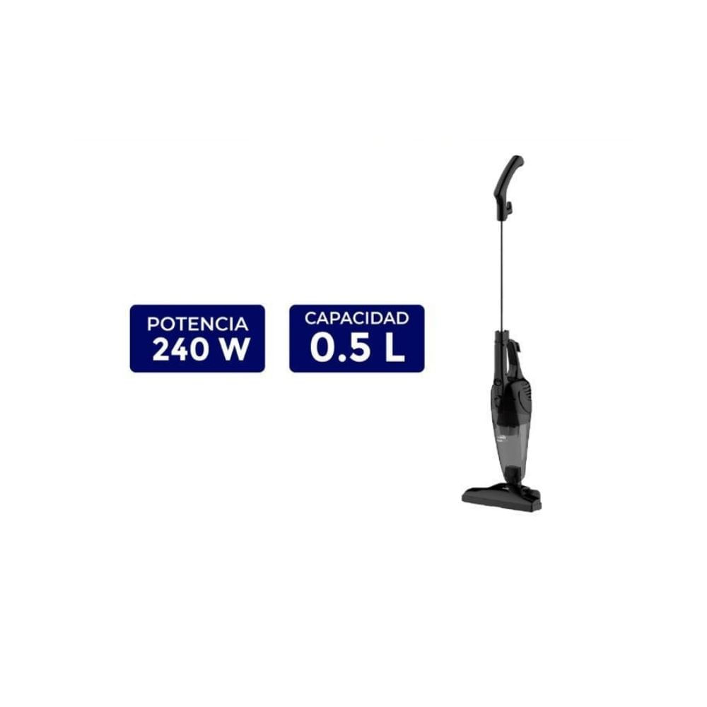 Aspiradora Vertical Kalley 2 en 1 240W sin Bolsa Hogar Potente y Compacta img #2