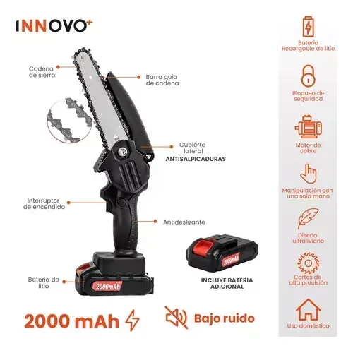 Aspiradora Portátil Inalámbrica Multifuncional Recargable img #2