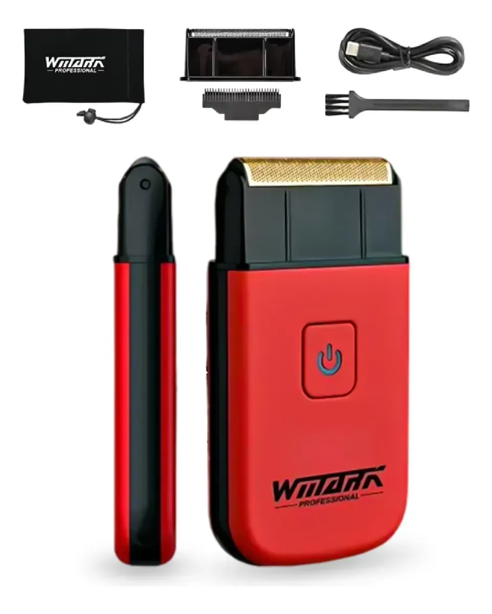 Afeitadora Shaver A Raz Profesional Wmark Ng-7901 Motor Rojo img #1