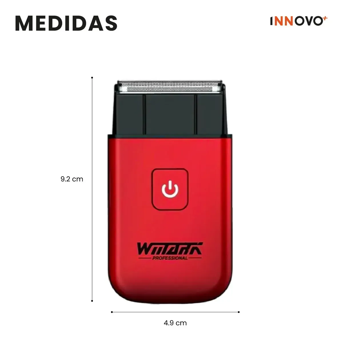 Afeitadora Shaver A Raz Profesional Wmark Ng-7901 Motor Rojo img #3