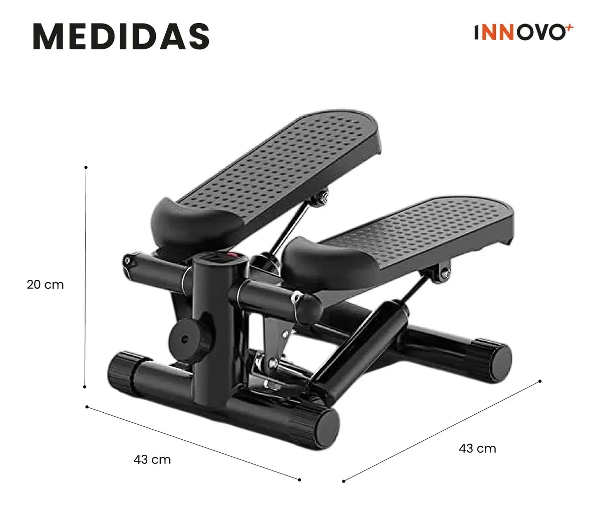 Mini Escaladora Deportiva Stepper Profesional Bandas Entrenamiento En Casa Estatica img #5