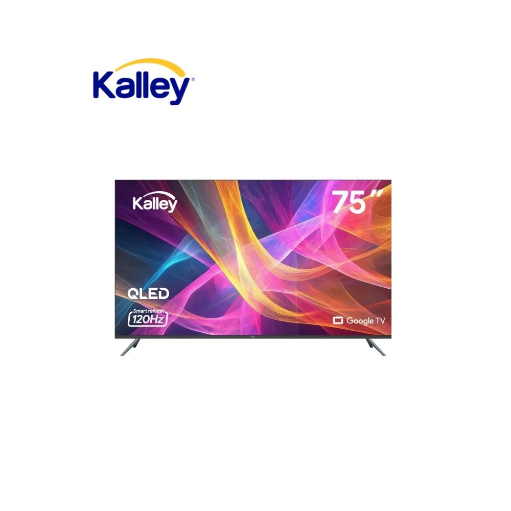 Televisor Kalley 75″ QLED 4K Google TV Smart 120Hz Control de Voz img #1