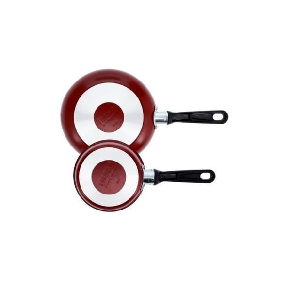 Set de Sartenes Imusa Colors 12cm y 20cm Antiadherentes Rojos img #5