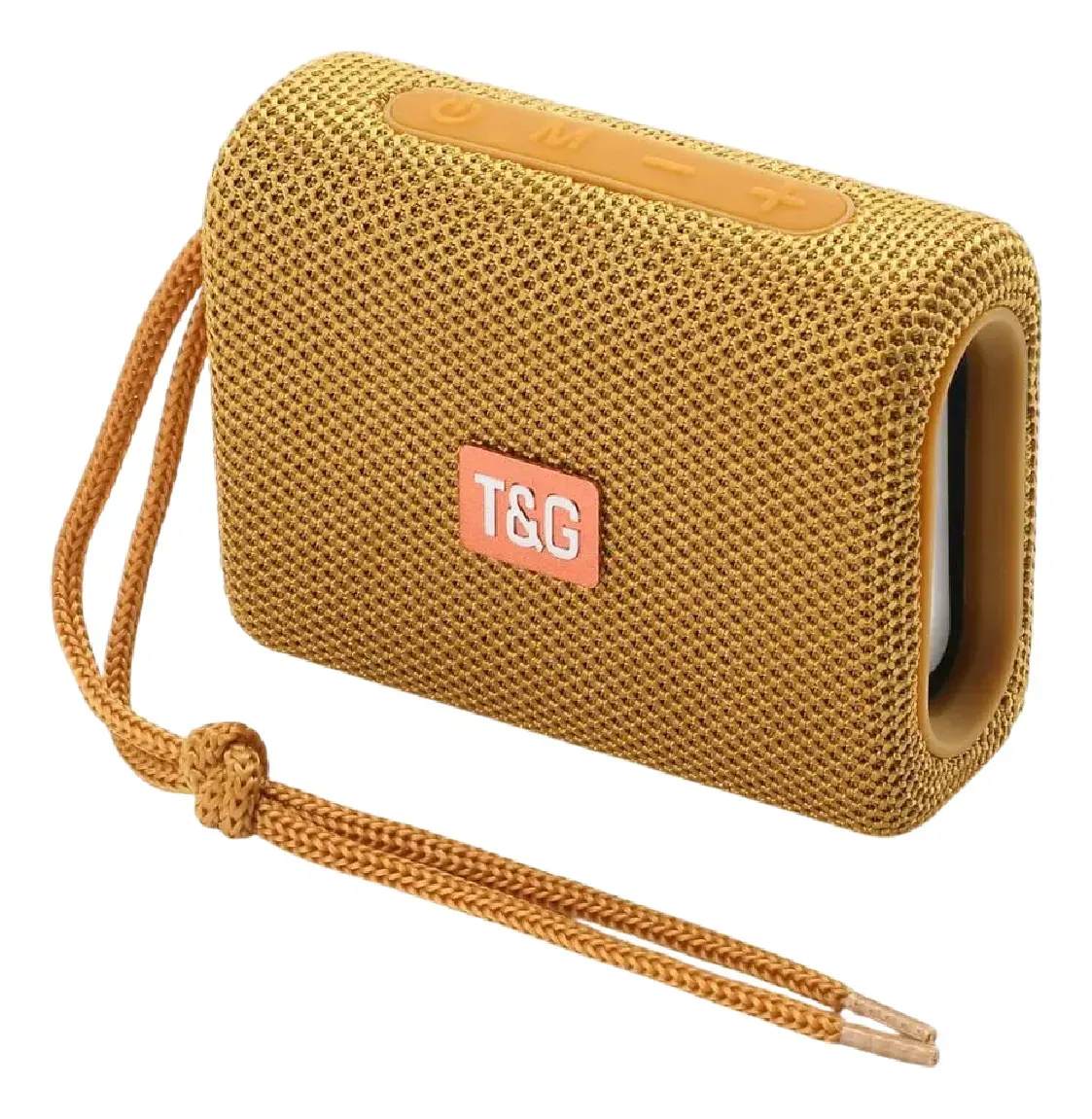 Mini Parlante Bluetooth Impermeable Portable Tws Mostaza img #1