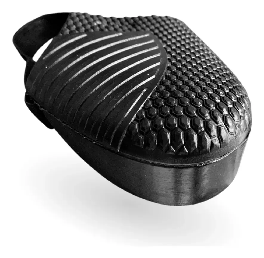 Protector De Calzado Para Moto Cubre Zapatos De Caucho Negro Unica img #1