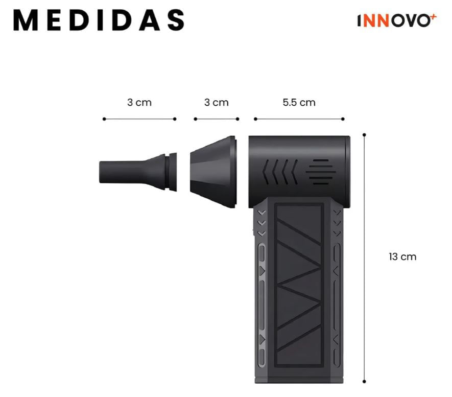 Soplador Aire Portátil Eléctrico 110.000 Rpm 4 Velocidades Limpieza img #2