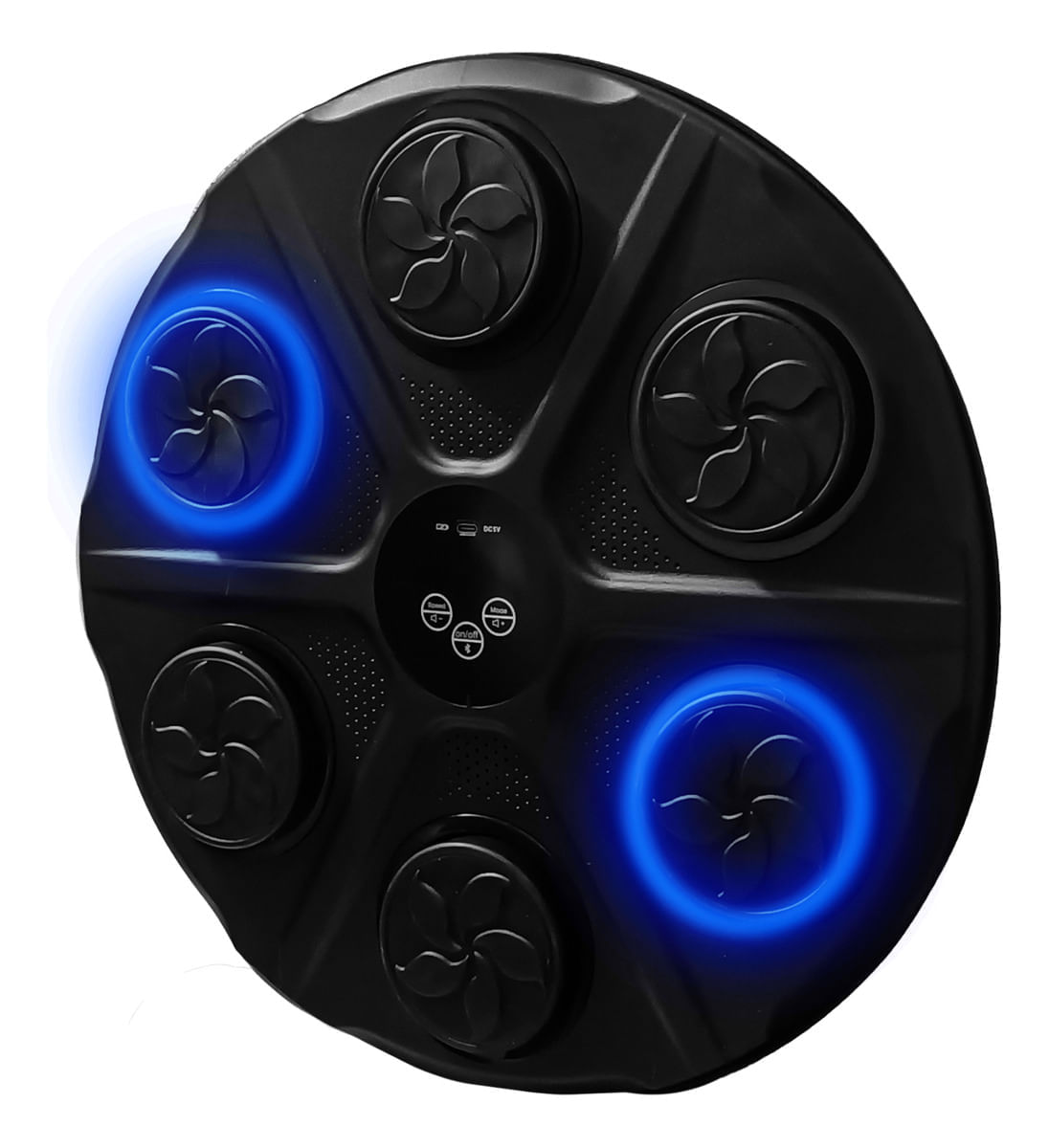 Máquina De Boxeo Musical Tablero Fit Guantes Bluetooth 6 Gol img #1