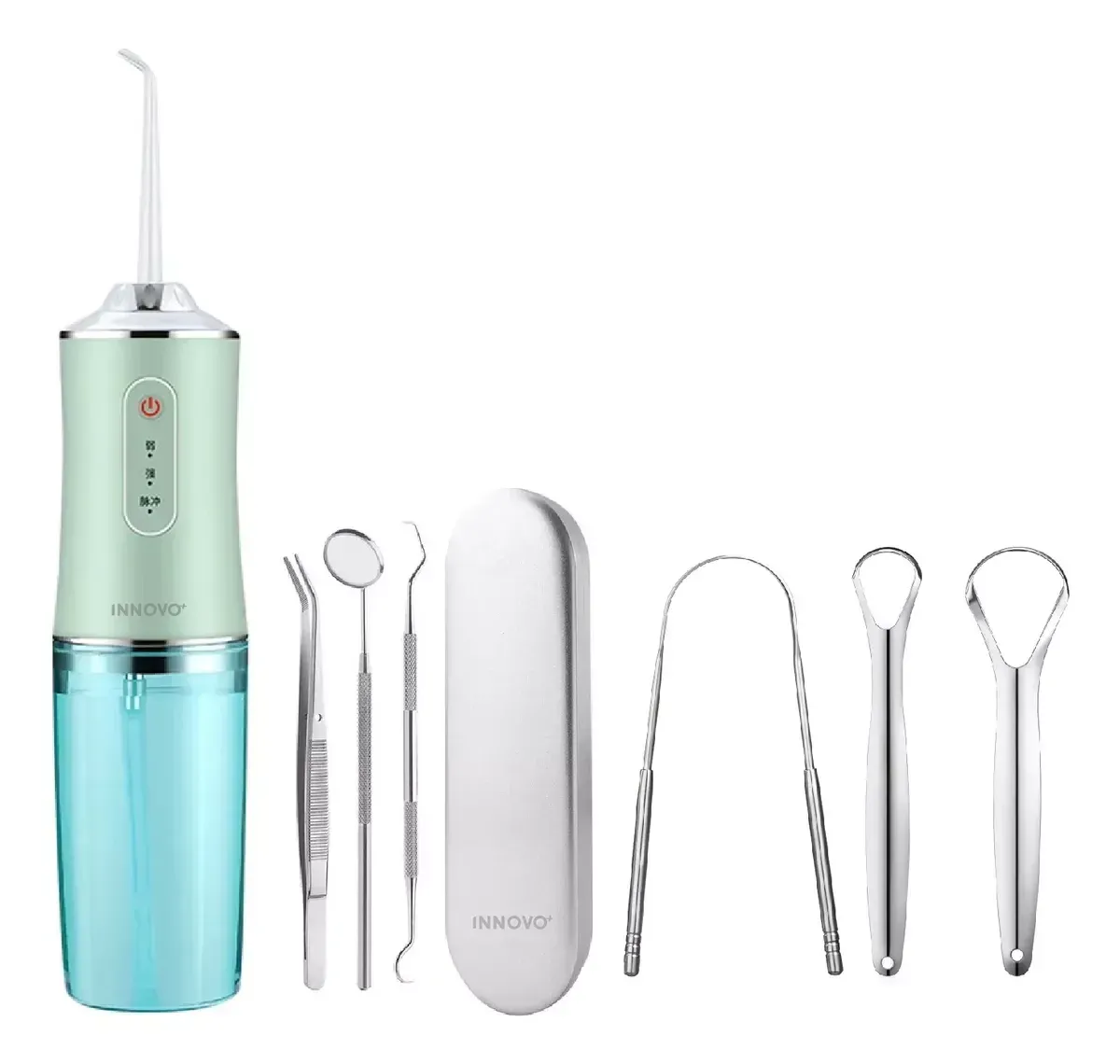 Set De Limpieza Oral Avanzada Profunda Irrigador Recargable img #1
