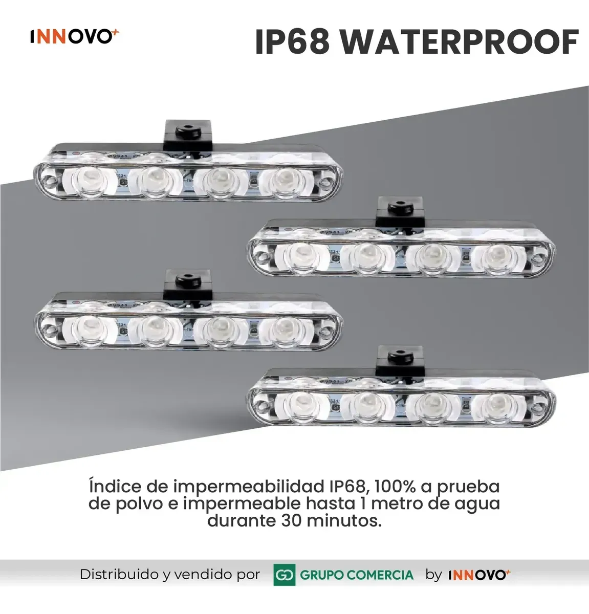 Luces Led Persiana Pro Escolta Emergencia 30w 7 Modos Carro img #5