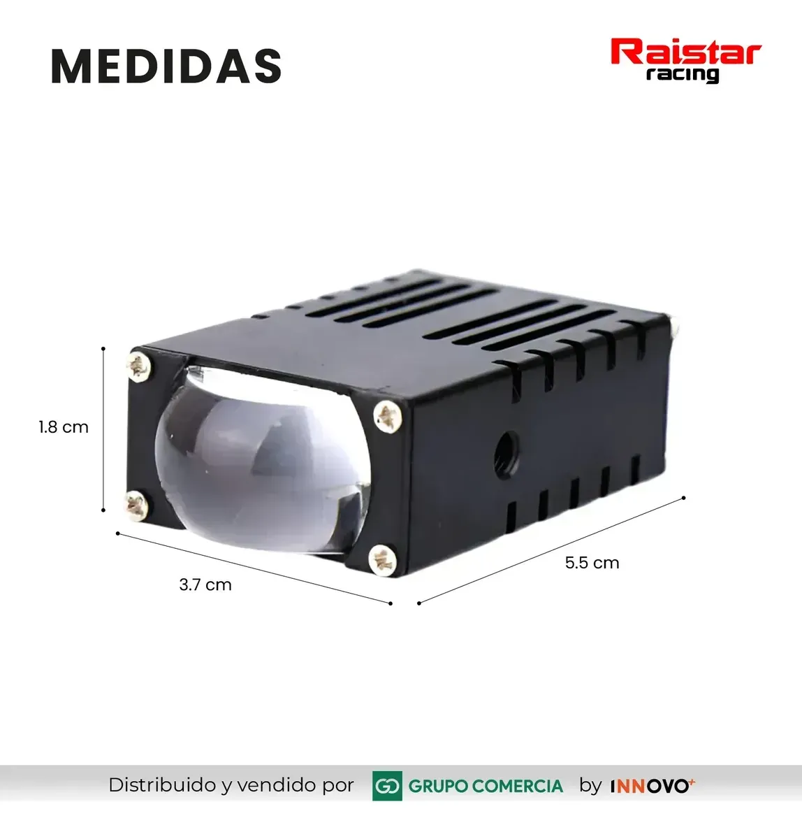 Exploradoras Led Mini 15.00lm Dual Color Para Moto Universal Dual Color Ambar img #6