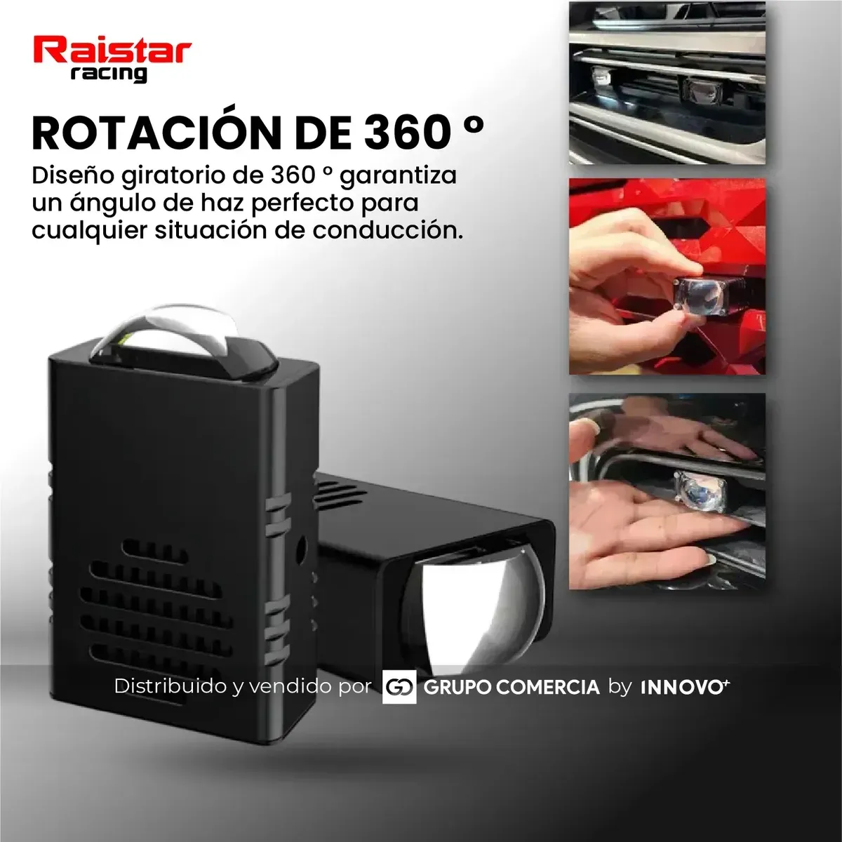 Exploradoras Led Mini 15.00lm Dual Color Para Moto Universal Dual Color Ambar img #7