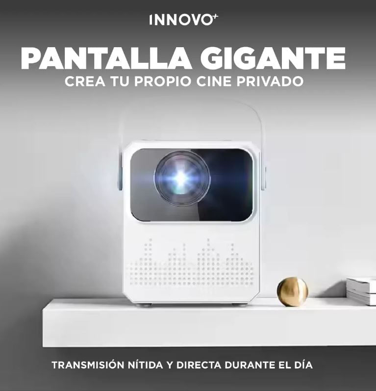 Proyector Portátil 4k Android Wifi Bluetooth Cine En Casa T2 Mini img #4