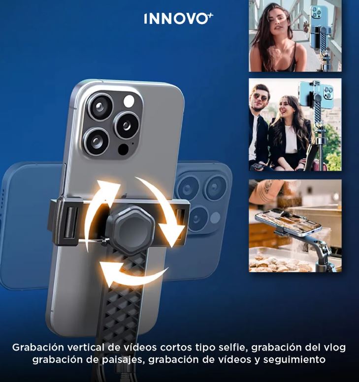 Trípode Estabilizador 4 Ejes K29 Con Control Bluetooth 360° Extensible 215 Cm img #3