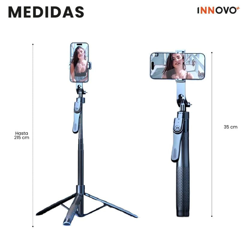 Trípode Estabilizador 4 Ejes K29 Con Control Bluetooth 360° Extensible 215 Cm img #2