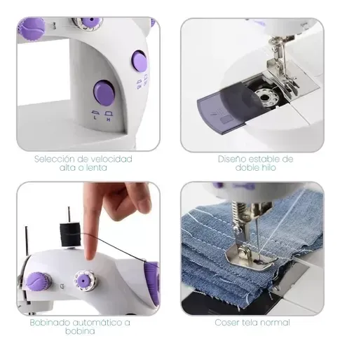 Mini Maquina De Coser Funcional Con Mesa Innovo Machine img #2