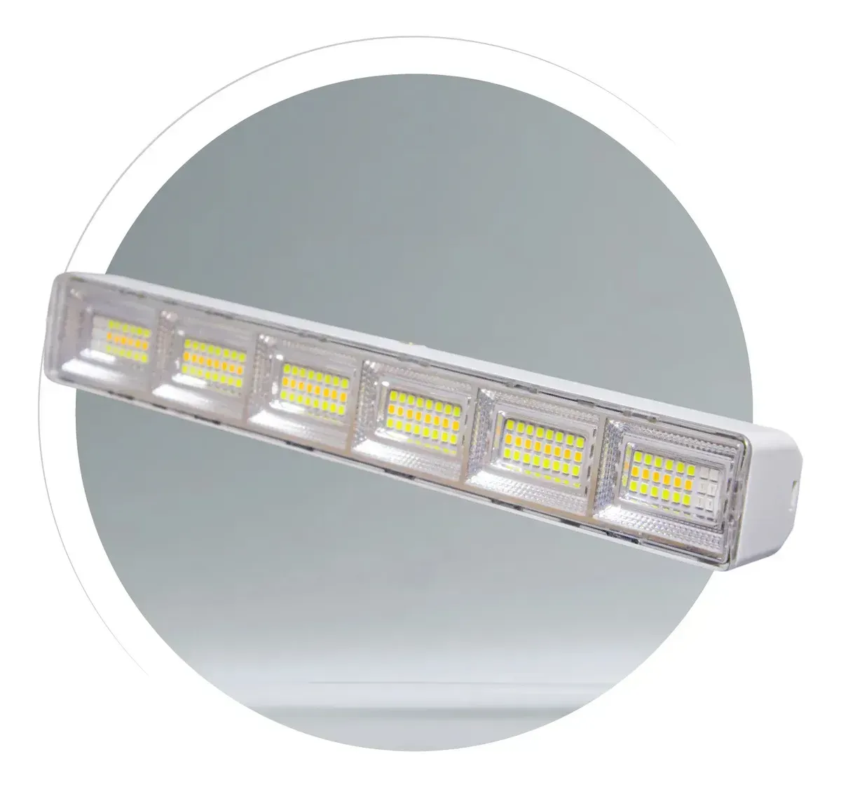 Lámpara Led Profesional 4 En 1 Luz De Emergencia Sirena Policial Y Carga Usb-c img #6